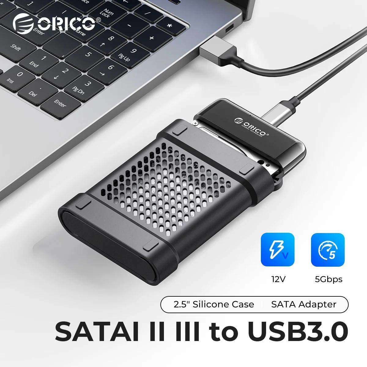 ORICO-SATA to USB  USB 3.0 to Sata 3 ̺ , 2.5 HDD SSD ϵ ũ ̺  Cabo, Sata to USB 